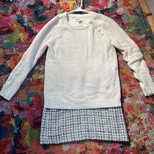 Button-detail sweater